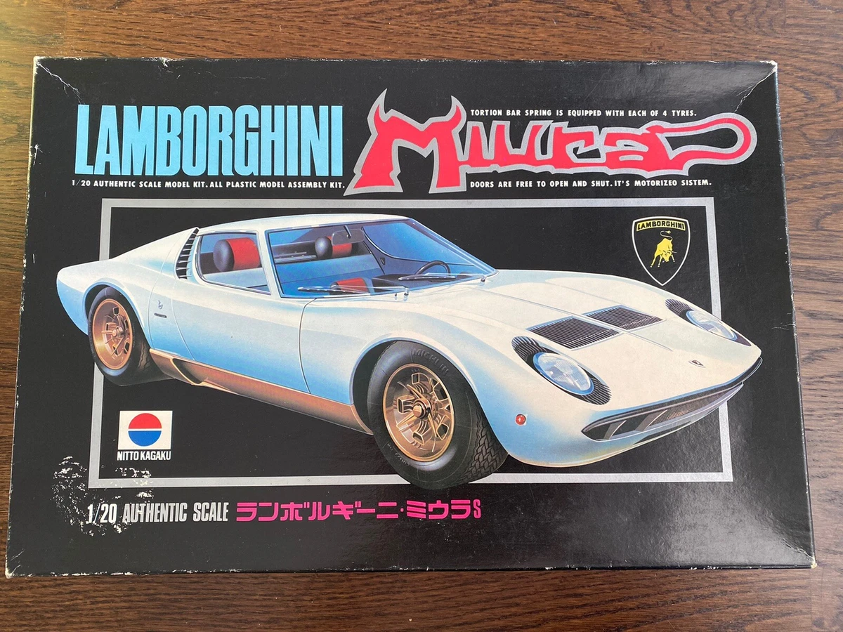Nitto Kagaku Lamborghini Miura 1:20 Bausatz | eBay