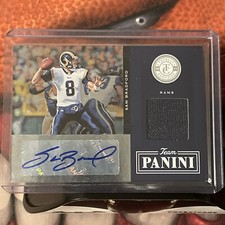 2011 Totally Certified Team Panini Material Autographs Sam Bradford /25