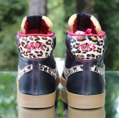 Nike Blazer Mid Safari Pack Leopard Men's Size 12 Black Red Nike Blazer Mid Safari Pack Leopard Men's Size 12 Black Red
