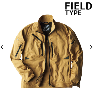 テクテク Tricotec Stretch Field Jacket/Active Jacket Camel (Field) Workman