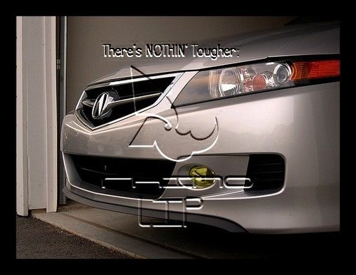 Universal Front Under Bumper Fascia Valance Chin Lip Splitter Chin Spoiler Trim - Picture 2 of 12
