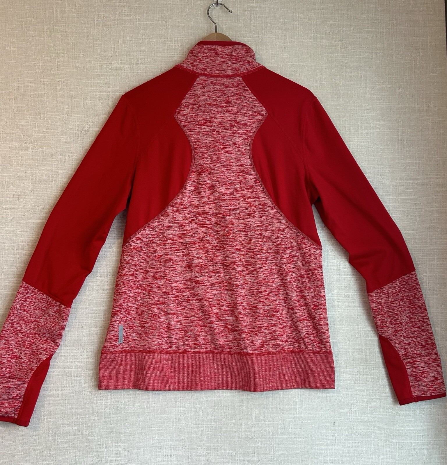 Zella Performance Half Zip Red Jacket Womens Size… - image 3