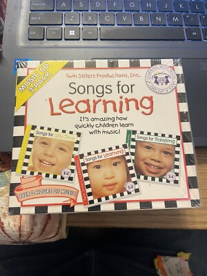 Songs for Learning  CD 3 Disc Set Over 3 Hours Music For Children