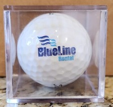 Blue Line Rental Logo Golf Ball -Titleist 1 In display case