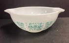 Pyrex Amish Butterprint 443 Turquoise Cinderella Mixing Bowl 2.5 Qt