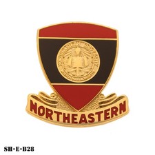 Northeastern University ~ US Army ROTC DUI Crest Pin NEW