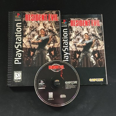 Resident Evil PS1 CIB Long Box Tested
