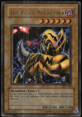Yu-Gi-Oh! - Pharaoh's Servant The Fiend Megacyber 2002 PSV-100 Unlimited