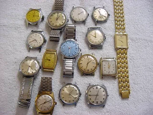 LOT OF 20 Vintage antique Art Deco TIMEX WITTNAUER + OTHER mens watch watches