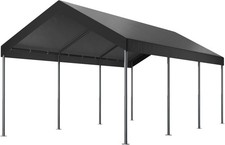 10x20ft Heavy Duty Carport With Uvwind Resistant Canopyportable Carport Garage