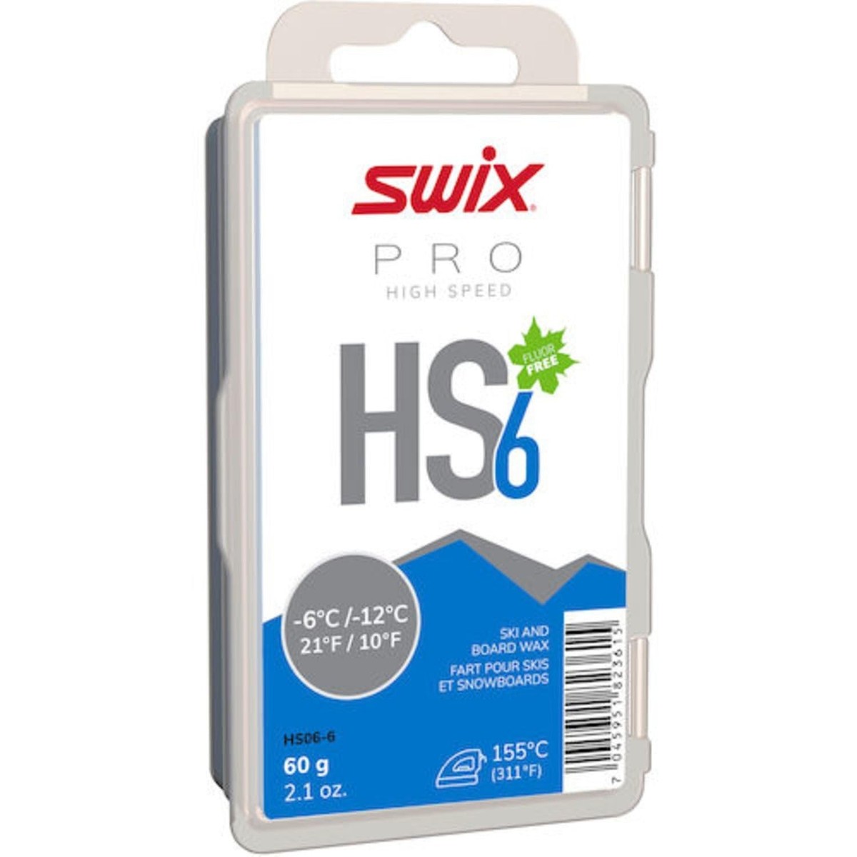 i*n様 SWIX HS7 Swix HS7 Violet High Speed Ski Wax 60g Fluoro Free Performance for