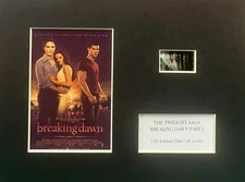    THE.  TWILIGHT. SAGA.  BREAKING DAWN PART 1 . 35mm Film Cell Mounted Display