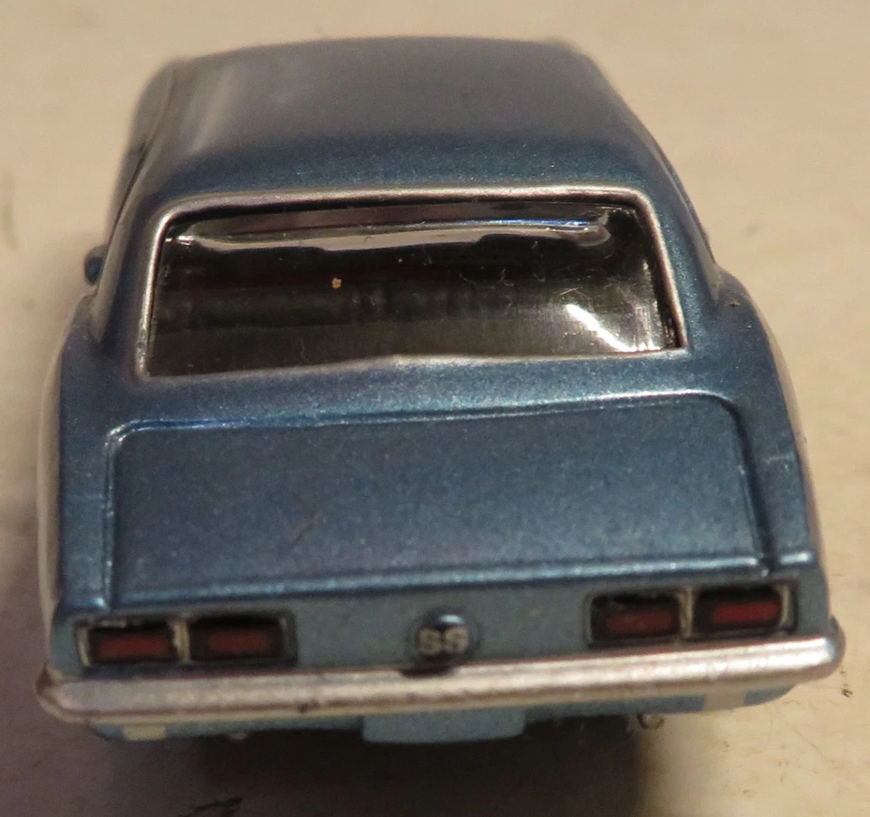 1967 CHEVROLET CHEVY CAMARO SS ОГРАНИЧЕННОГО ТИРАЖА 1/64 МАСШТАБ КОЛЛЕКЦИОННЫЙ СИНИЙ RR - Изображение 4 из 4