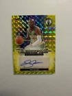2025 Topps Finest Ray Allen Electrifying Auto Yellow Geometric Refractor 24/35