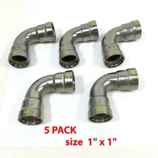 Lot of 5 NIBCO BenchPress 1" x 1" G PCH207 90° Elbow (2055750HPC)