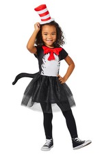 Brand New The Cat in the Hat Dress Toddler Costume