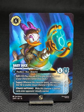 Disney Lorcana Daisy Duck - Paranormal Investigator 23/P3 Championship Promo