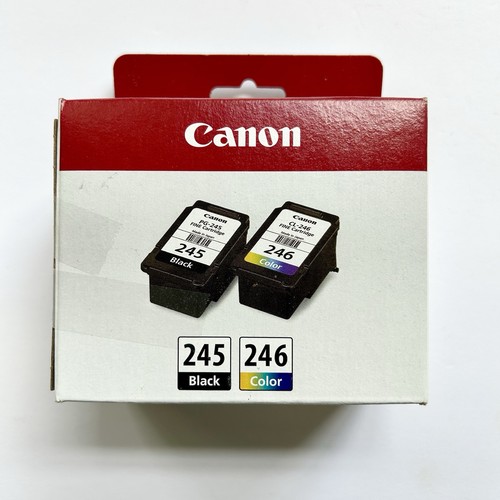 Canon PG-245 CL-246 czarno-kolorowa drukarka atramentowa 2-pak nowa zapieczętowana oryginalna