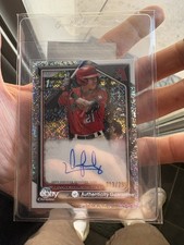 2024 Bowman Chrome - Prospect Autographs Jose FernandezSpeckle Refractor /299