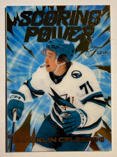 Macklin Celebrini (( Scoring Power )) 2025-26 Fleer Flair