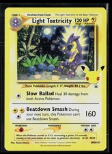 Light Toxtricity SWSH137 Promo Holo Sword & Shield Promo Pokemon MP on eBay