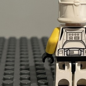 LEGO Star Wars Clone Trooper Commander Minifigure Phase 1 75019 AT-TE sw0481 2D