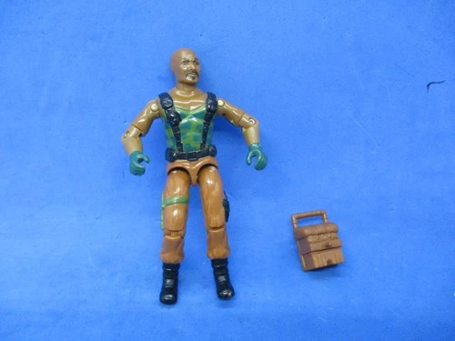 GI Joe Action Figure 1984 Vintage ARAH Roadblock With Back Pack nice