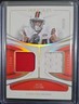 2024 Panini Immaculate Nick Chubb Past Present Dual Patch Jersey /99 Browns