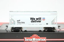 Intermountain HO Scale MP UP We Deliver ACF 2 Bay Covered Hopper #706386