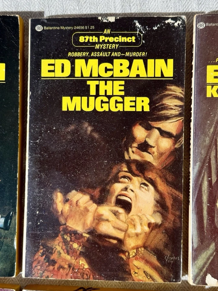 87th Precinct Ed McBain The Mugger, Fuzz, Doll, Killer’s Choice & Payoff ~ Lot 6 Foto 3 de 4