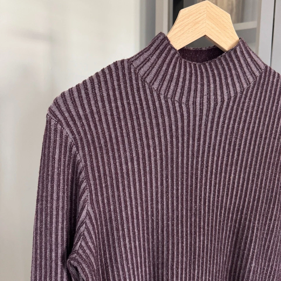 Suéter Smartwool Dacono Woodsmoke Cuello Simulado Manga Larga Puño Pulgar Talla XL Foto 3 de 4