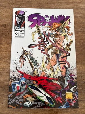 Spawn # 9 NM Image Comic Book Todd McFarlane Angela Neil Gaiman 10 J322