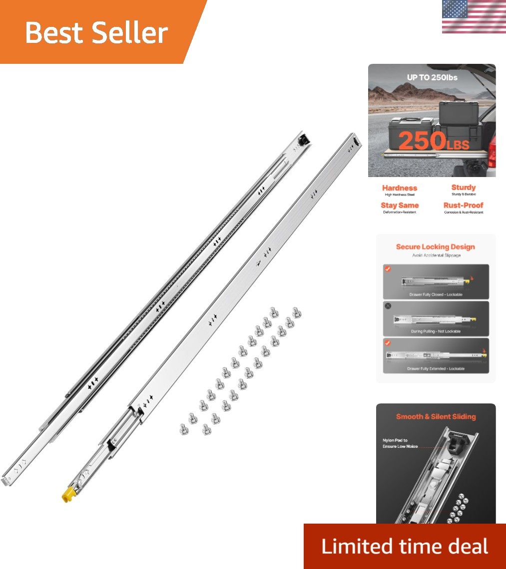 - 250lbs Capacity, Smooth Operation