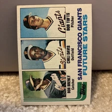 1982 Topps - Future Stars Chili Davis, Bob Brenly, Bob Tufts #171 (RC)