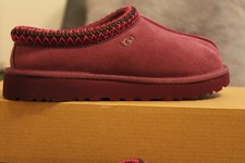 UGG TASMAN II SLIPPER BURNT MAGENTA WOMEN'S 6 NEW AUTHENTIC FREE SHIPPING