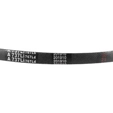 737mm Inner Girth 13mm Top Width V-Belts 8mm Thickness Rubber Drive Belt 2pcs