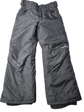 Outdoor Gear Snow Ski Pants Youth 10-12 Black Insulated Winter Water Resistant