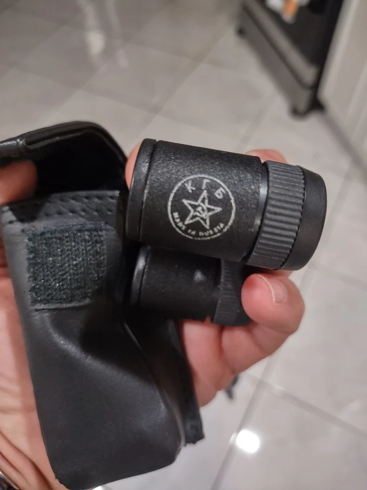 Vintage Russian Opera Glasses Folding Binoculars Sport Glasses Spy Glasses . - Image 4 of 4