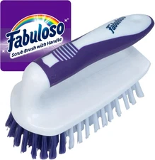 and More, Floors, Scrub Brush with Handle – Easy Grip Handheld Scrubbing Br