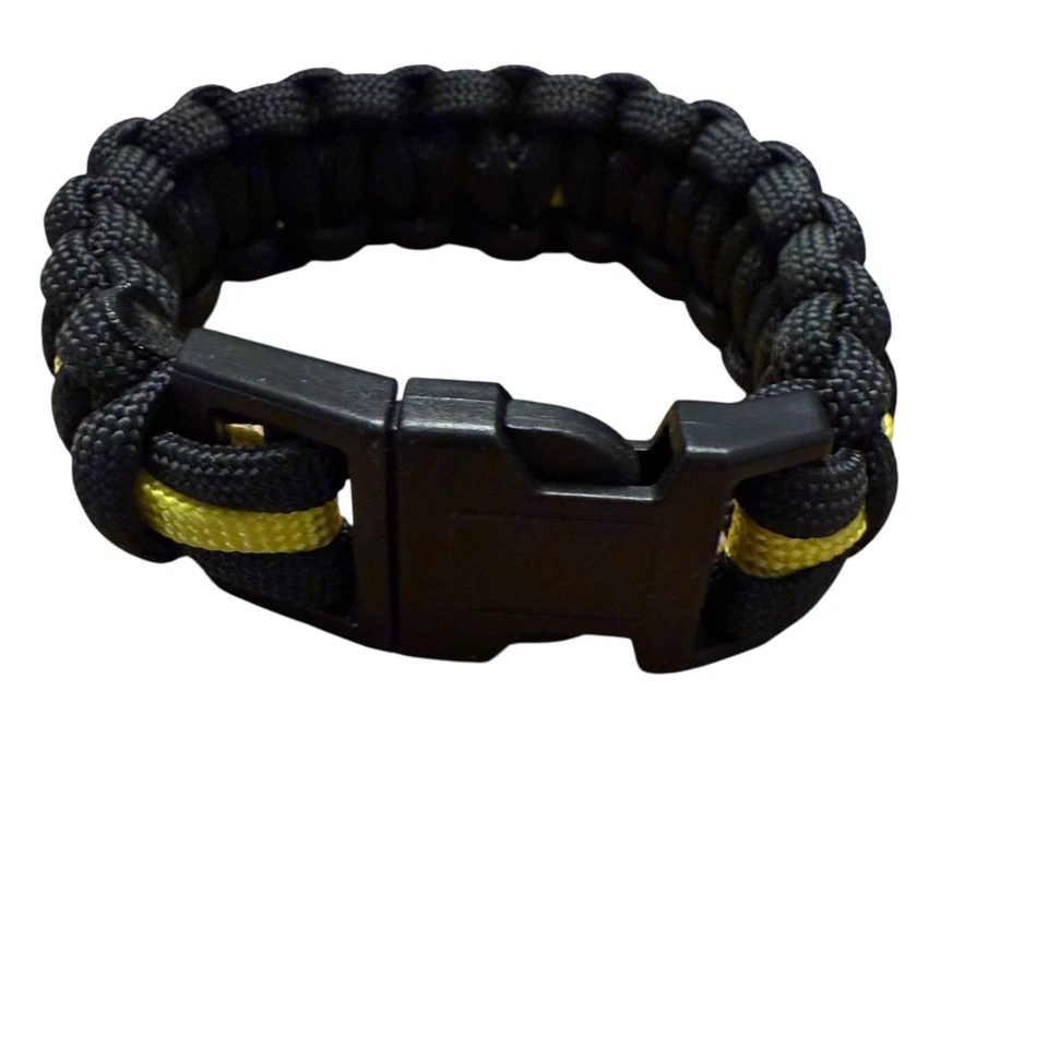 Pulsera Paracord Militar Aerotransportada Ejército de Estados Unidos Hecha a Mano Ventilador Emergencia Foto 4 de 4