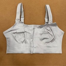 New Ruby Ribbon Original Demiette Bra Stone Grey Solid