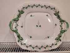 Herend bouquet green square