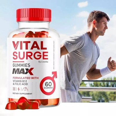 Vital Surge Male Gummies Maximale Stärke Vital Surge Advanced Formula 60 Stück