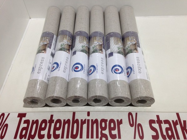 Vliestapete Erismann 6X 224054 (6Rollen) Uni Betonoptik Grau Restposten Flur-image