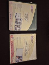 Westrim Crafts Strap/Hinge 12x12 Cloth Album w/ 10 Sheet / 20 Pages Refill Pack