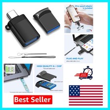 High-Speed 32GB USB 3.0 Drive with USB-C Adapter - Versatile  Portable