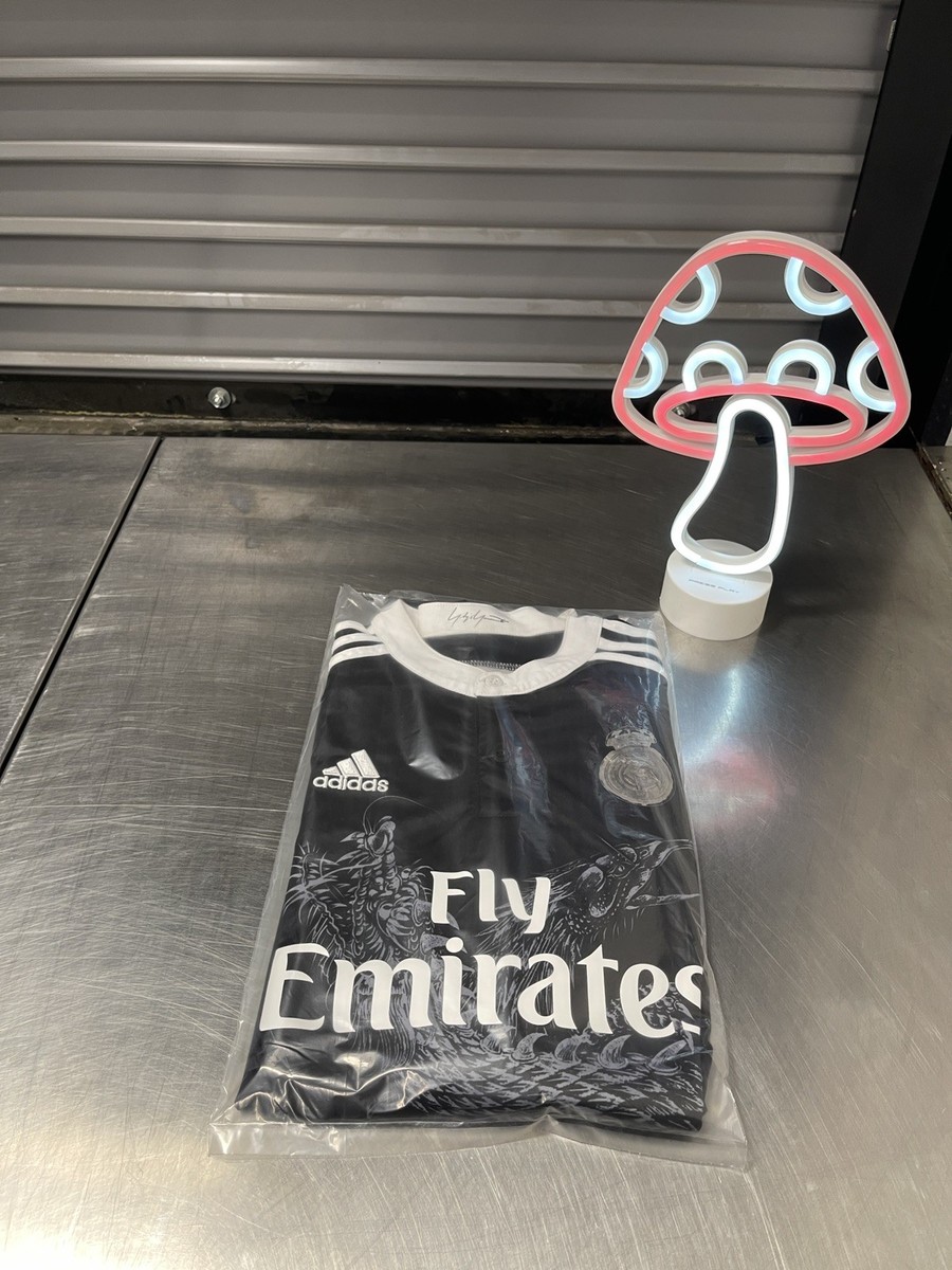 Real Madrid UCL 2014 Ronaldo #7 Yohji Yamamoto Black Dragon Jersey
