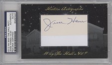 2012 Historic Auto Why the Hall Not? Cut Auto 15/20 Jesse Haines Auto HOF 1r9