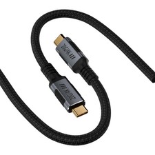 KMMXXCPM 3.3FT USB-C 3.2 Gen 2x2 Cable Compatible with Thunderbolt 3