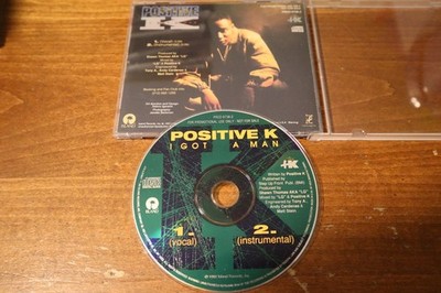 Positive K I Got A Man US promo DJ CD single 1992 2 tracks